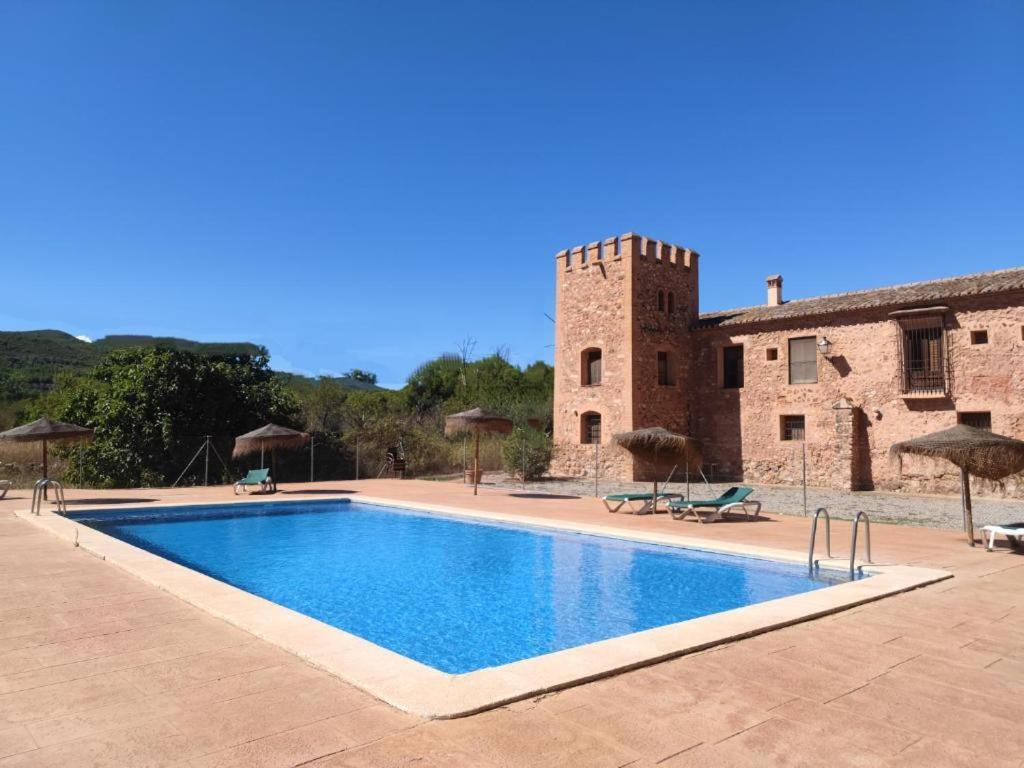 Masia De San Juan Casas Numero 3 Y 5, Con Piscina, Aire Acondicionado Y Vistas A La Montana Segorbe Luaran gambar